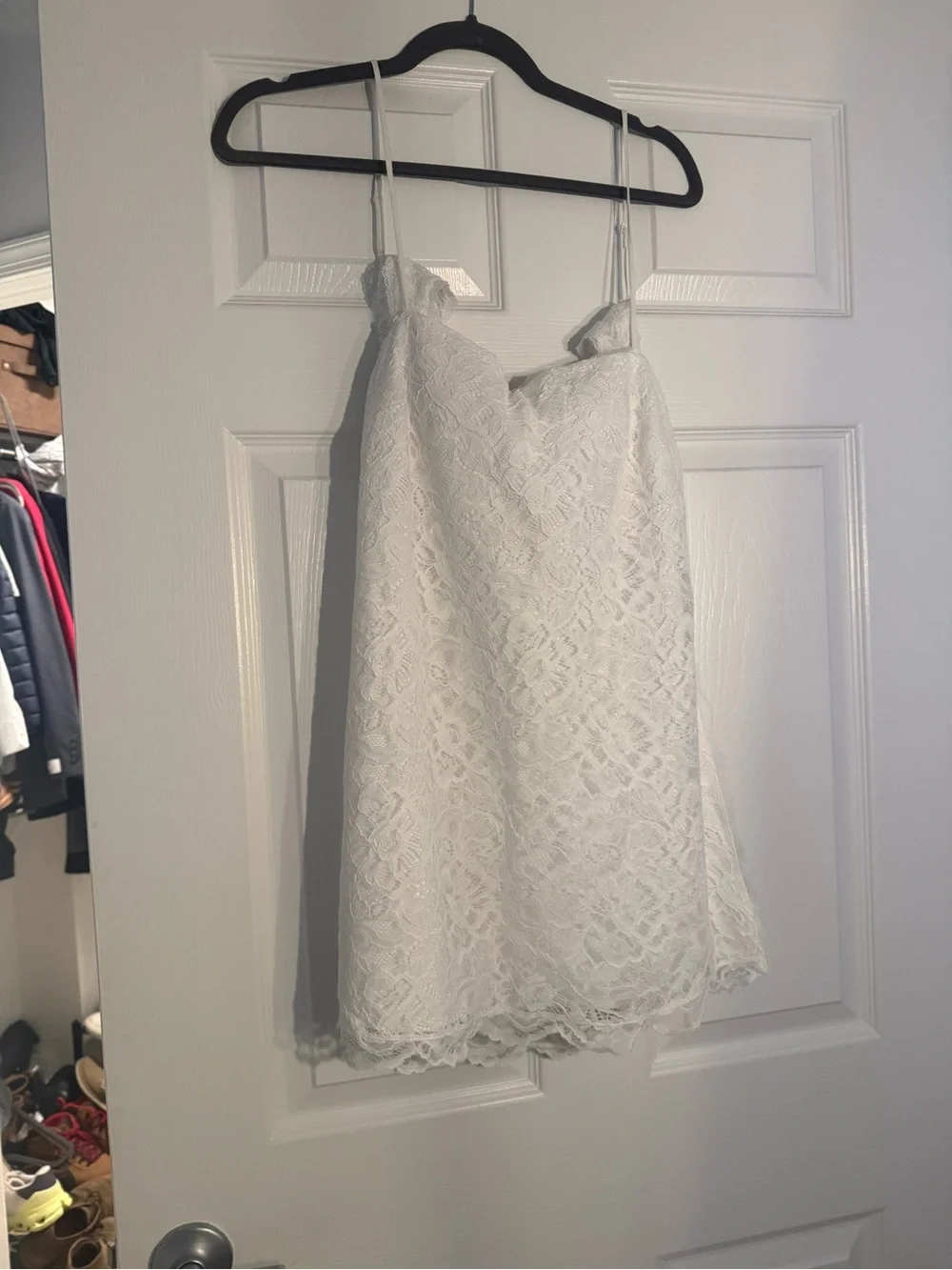Abercrombie & Fitch Bra-Free White Lace Set Top - Picture 5 of 5